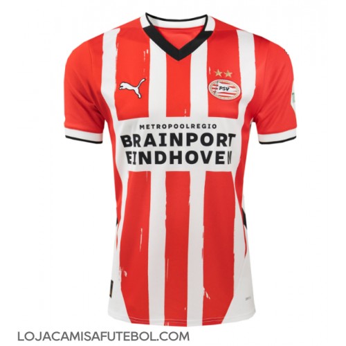 Camisa de Futebol PSV Eindhoven Equipamento Principal 2024-25 Manga Curta